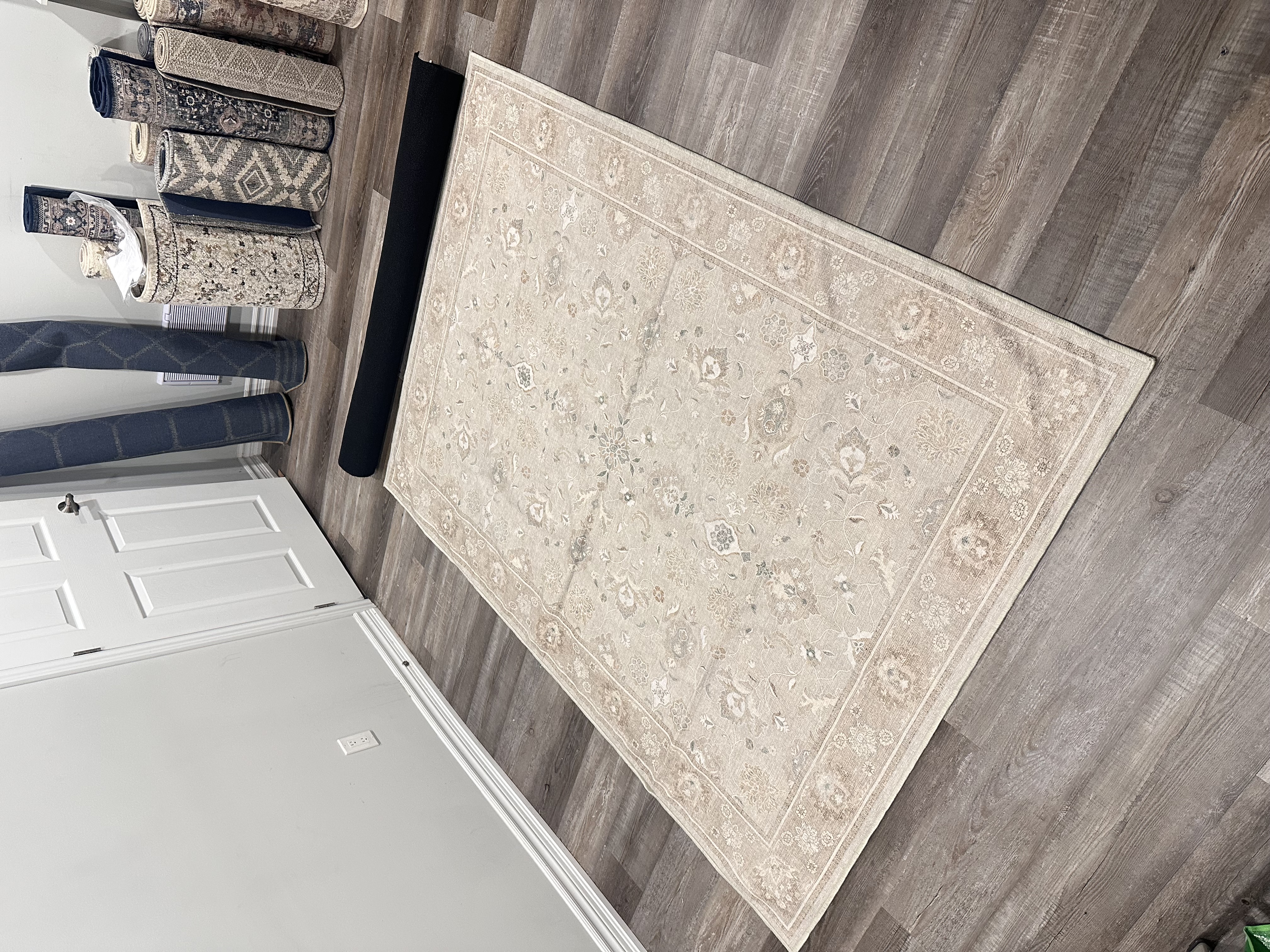 Ruggable Odette Washable 5x7 Area Rug with Pad