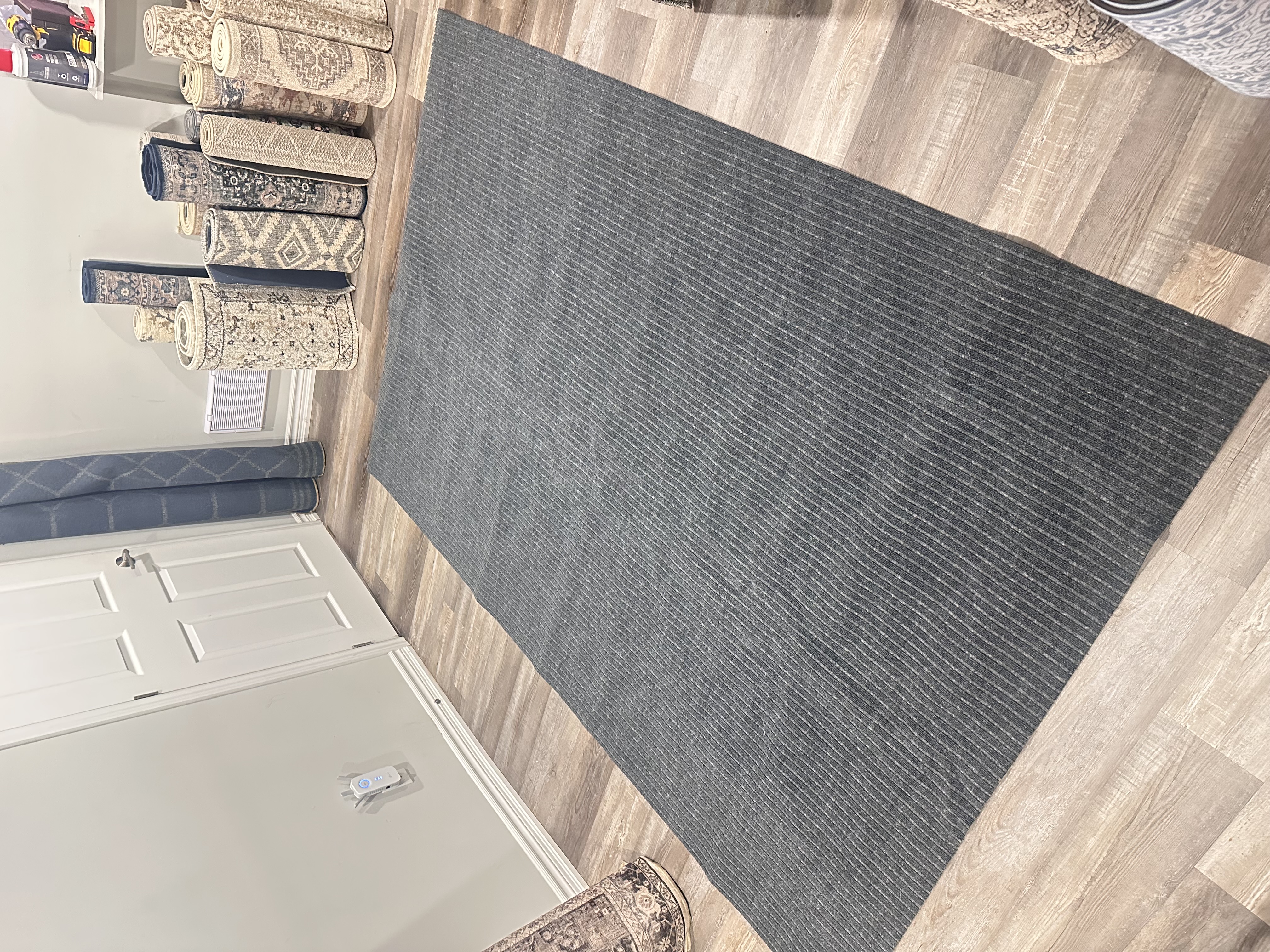 Mohawk Home FOSS Dark Gray 6x9 Indoor/Outdoor Area Mat