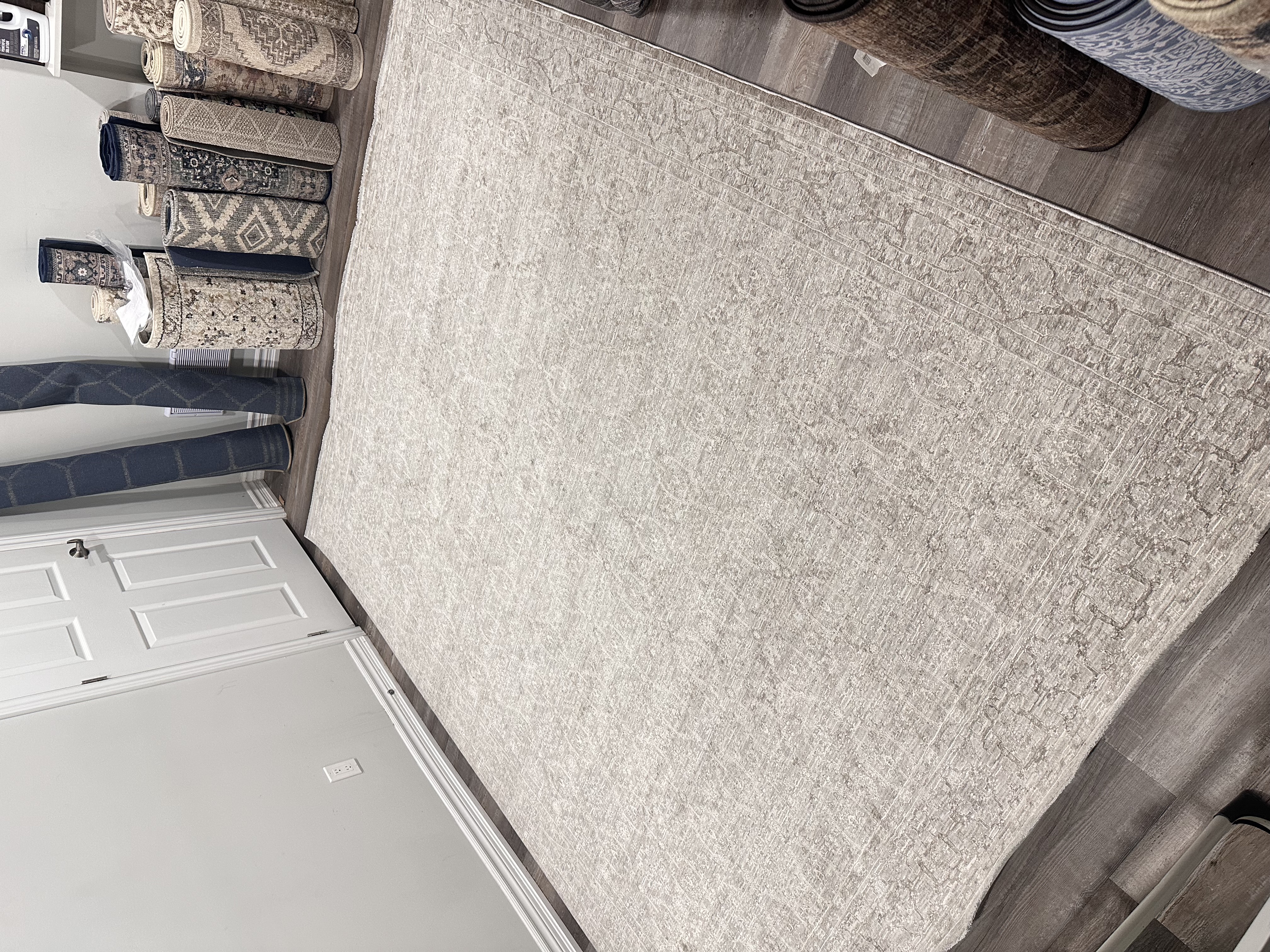 Nourison Dawn Selene Ivory/Grey 8x10 Area Rug