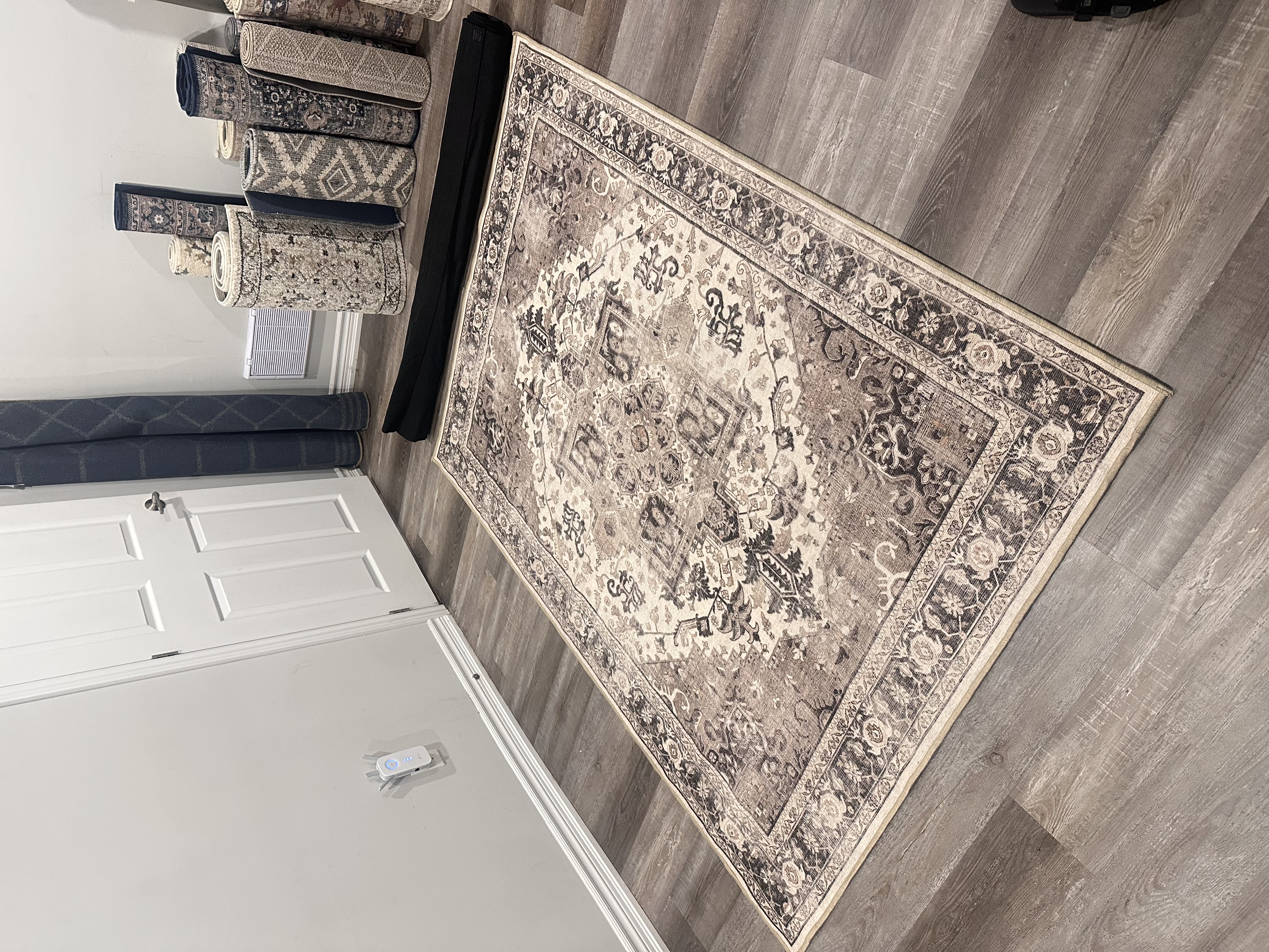 Ruggable Helena Hazel Brown 5x7 Washable Area Rug