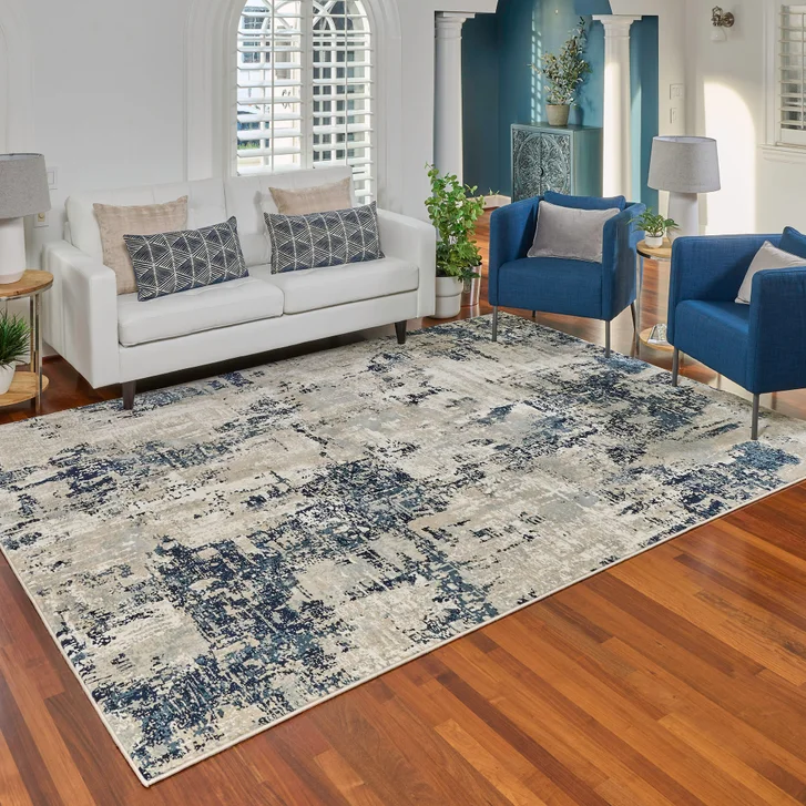 Customer rug from Modohaus styled at home